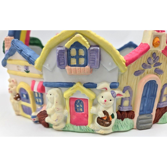 Vintage Easter Basket House Porcelian ABC Distributing 1995. - Picture 7 of 16